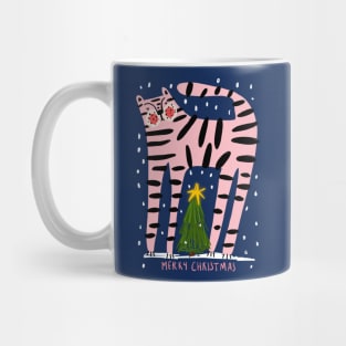 CHRISTMAS CAT Mug